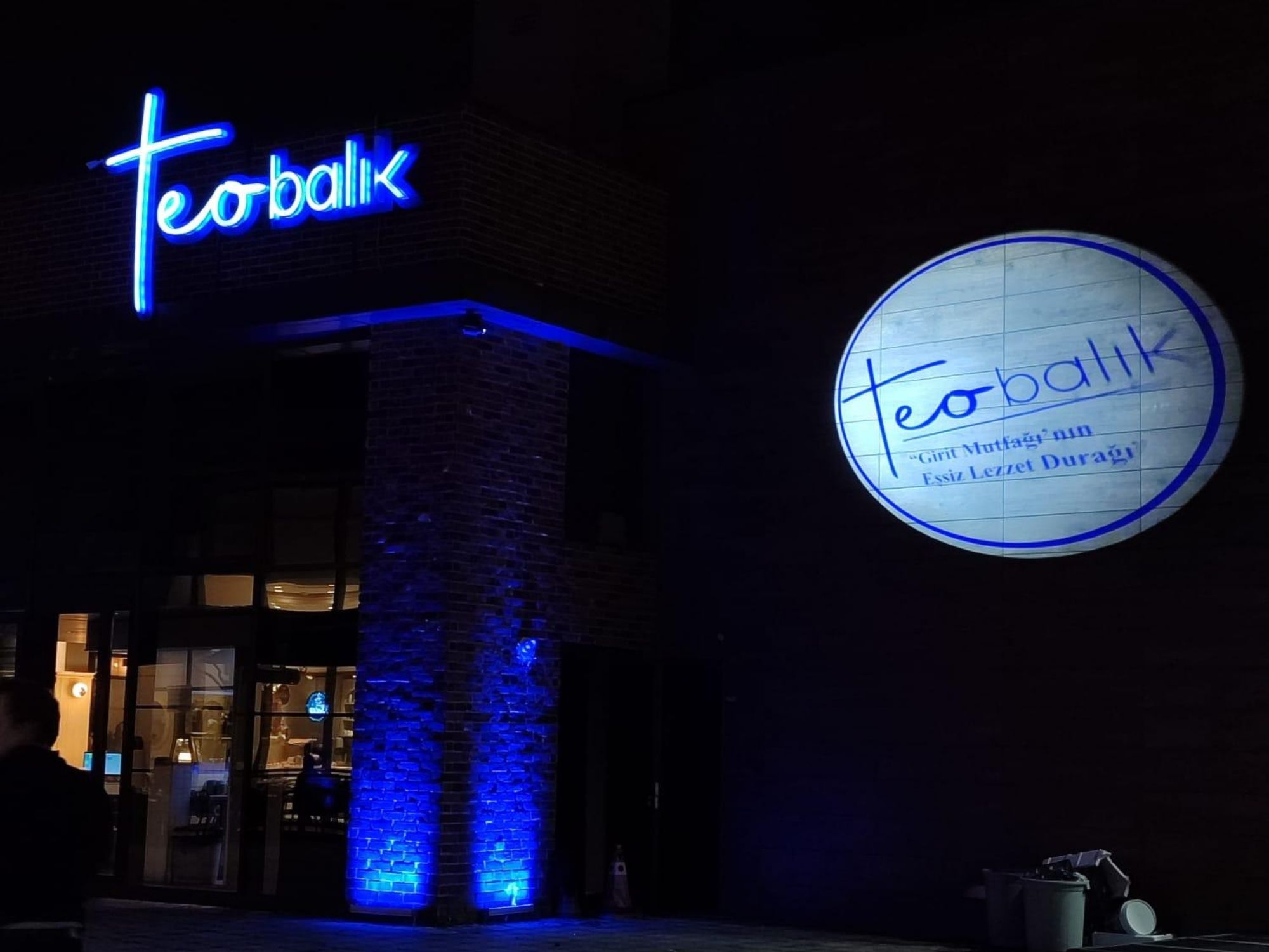 Balık Restoranlarında Projektörle Logo Lansmanı: Yenilikçi Reklam Stratejileri